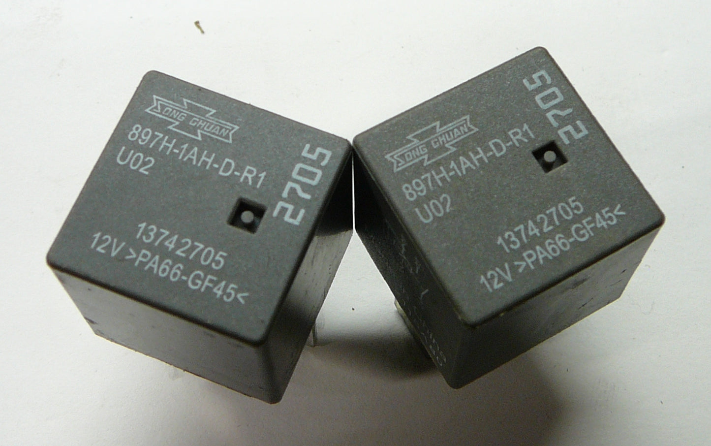 RELAY SET 13742705 897H-1AH-D-R1 OEM TESTED 1 YEAR WARRANTY  C1