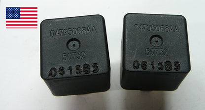 DODGE/JEEP/CHRYSLER 04795068AA 50732 RELAY SET TESTED 1 YEAR WARRANTY OEM C2