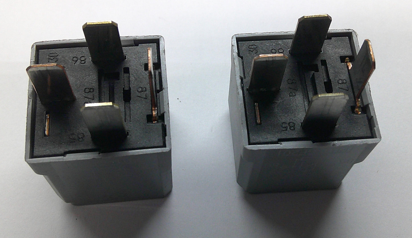 2x FORD OEM RELAY SET 4F1T-14B192-BA    H8QTB  TESTED  1 YEAR WARRANTY  F9 - RarePartsFinder.Com