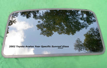 2002 TOYOTA AVALON YEAR SPECIFIC SUNROOF GLASS OEM FACTORY  NO ACCIDENT! - RarePartsFinder.Com