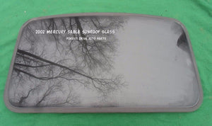 2002 MERCURY SABLE YEAR SPECIFIC SUNROOF GLASS OEM NO ACCIDENT!  FREE SHIPPING!