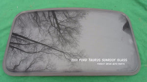 2001 FORD TAURUS YEAR SPECIFIC SUNROOF GLASS OEM   NICE SEAL  FREE SHIPPING!