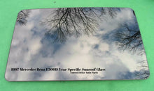 1997 MERCEDES BENZ E300 OEM YEAR SPECIFIC SUNROOF GLASS NO ACCIDENT FREE SHIP