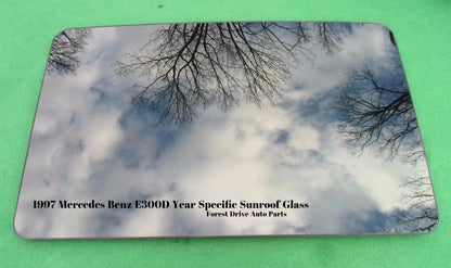 1997 MERCEDES BENZ E300 OEM YEAR SPECIFIC SUNROOF GLASS NO ACCIDENT FREE SHIP