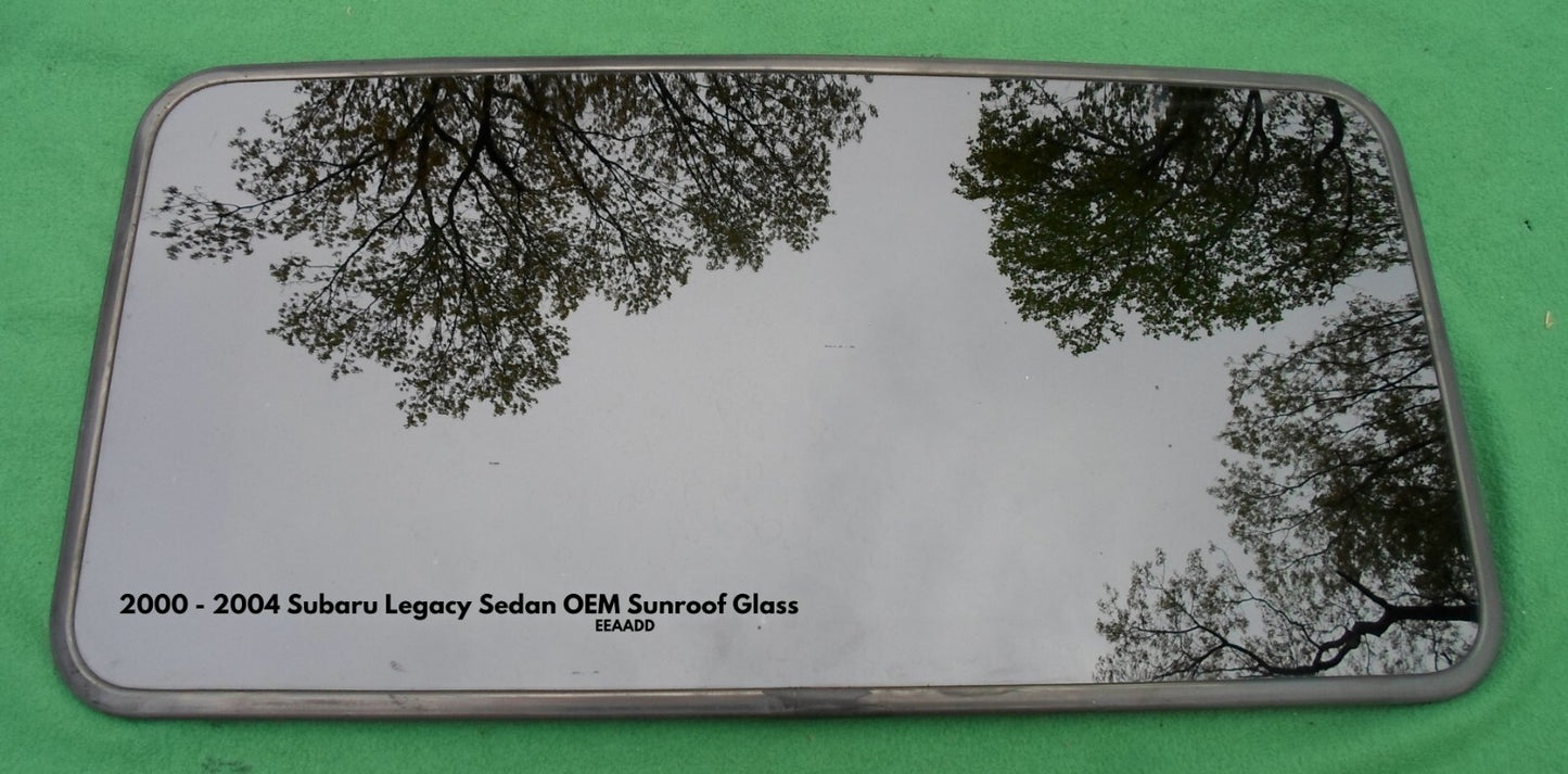 00 01 02 03 04 SUBARU LEGACY SEDAN OEM FACTORY SUNROOF GLASS FREE SHIPPING! - RarePartsFinder.Com
