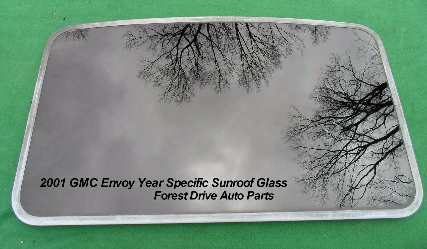 2001 GMC ENVOY  YEAR SPECIFIC SUNROOF GLASS OEM NO ACCIDENT FREE SHIPPING