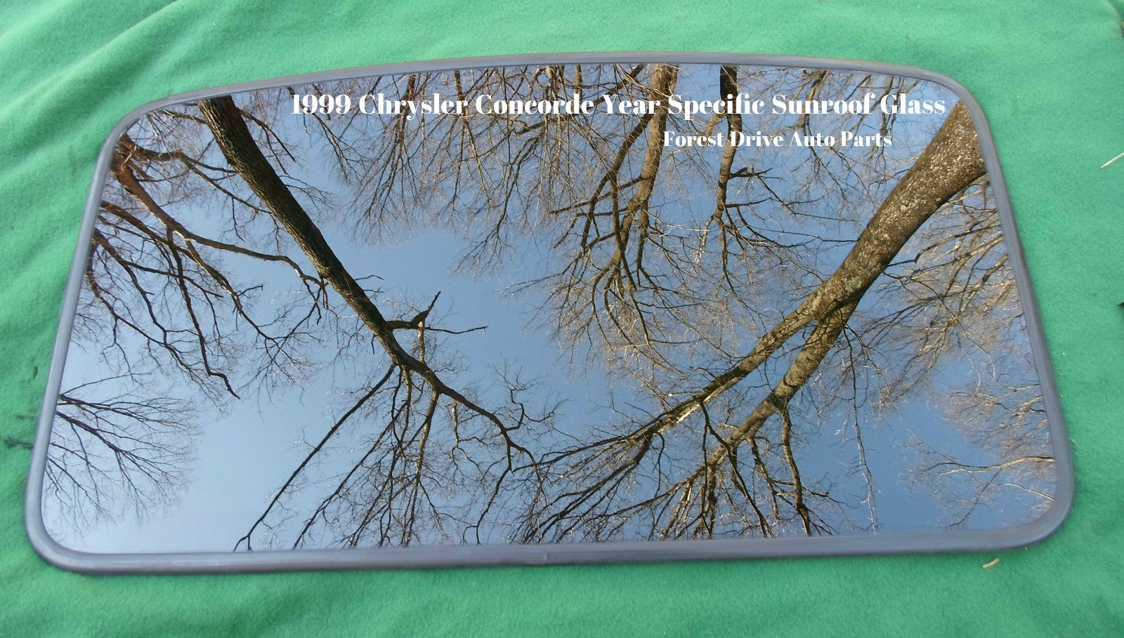 1999 CHRYSLER CONCORDE YEAR SPECIFIC OEM FACTORY SUNROOF GLASS PANEL FREE SHIP
