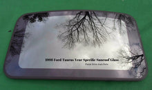 1998 FORD TAURUS YEAR SPECIFIC SUNROOF GLASS OEM   NICE SEAL  FREE SHIPPING! - RarePartsFinder.Com