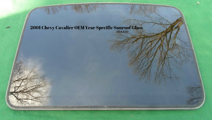 2001 CHEVY CHEVROLET CAVALIER OEM YEAR SPECIFIC SUNROOF GLASS PANEL FREE SHIP! - RarePartsFinder.Com