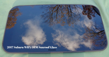 2017 SUBARU WRX YEAR SPECIFIC OEM SUNROOF GLASS PANEL NO ACCIDENT FREE SHIPPING - RarePartsFinder.Com