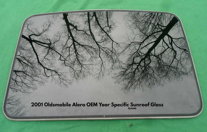 2001 OLDSMOBILE ALERO YEAR SPECIFIC SUNROOF GLASS NO ACCIDENT OEM FREE SHIPPING!