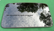 2000 LEXUS RX300 OEM FACTORY YEAR SPECIFIC SUNROOF GLASS PANEL FREE SHIPPING! - RarePartsFinder.Com