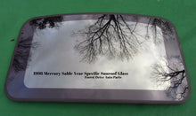 1998 MERCURY SABLE YEAR SPECIFIC  SUNROOF GLASS OEM NO ACCIDENT!  FREE SHIPPING!
