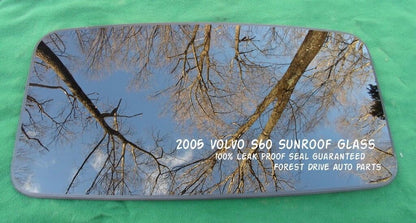 2005 VOLVO S60 OEM SUNROOF GLASS 100% LEAK PROOF SEAL GUARANTEED! - RarePartsFinder.Com