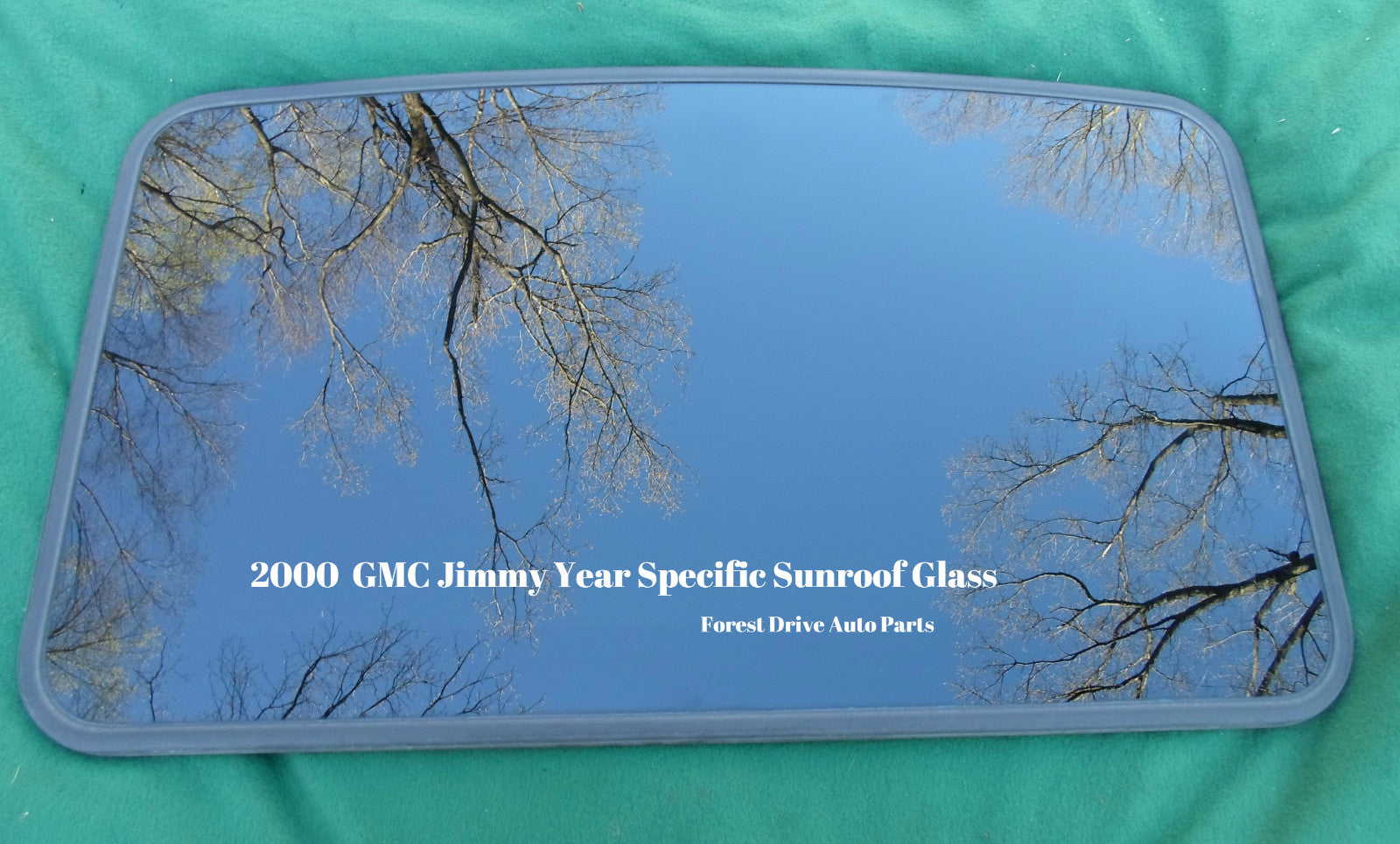2000 GMC JIMMY YEAR SPECIFIC SUNROOF GLASS  NO ACCIDENT OEM FREE SHIPPING
