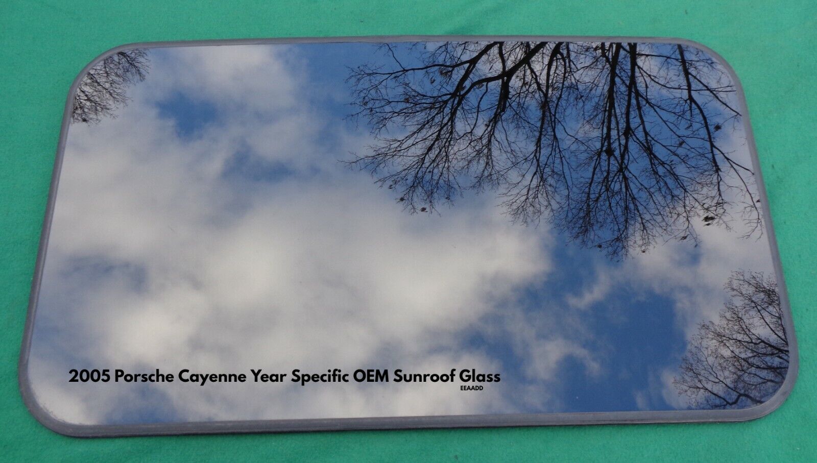 2005 PORSCHE CAYENNE YEAR SPECIFIC OEM FACTORY SUNROOF GLASS FREE SHIPPING! - RarePartsFinder.Com