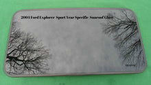 2004 FORD EXPLORER SPORT YEAR SPECIFIC SUNROOF GLASS  OEM FREE SHIPPING - RarePartsFinder.Com