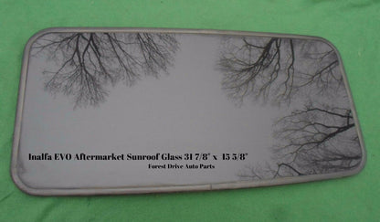 INALFA EVO  770 INBUILT AFTERMARKET SUNROOF GLASS PANEL  FREE SHIPPING! - RarePartsFinder.Com