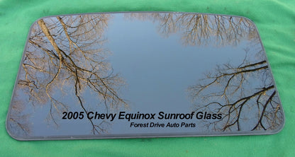 2005 CHEVY EQUINOX OEM SUNROOF GLASS PANEL NO ACCIDENT FREE SHIPPING!