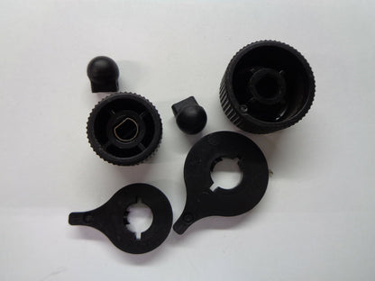 2000 DODGE DAKOTA RADIO STEREO TUNER SELECTOR KNOB OEM SET FREE SHIPPING!