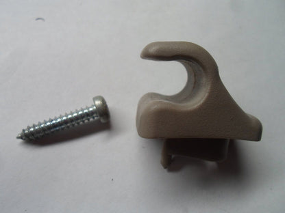 1995 ACURA LEGEND SUN VISOR CLIP W/ MOUNT SCREW OEM FREE SHIPPING! SV1 - RarePartsFinder.Com