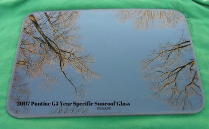 2007 PONTIAC G5 YEAR SPECIFIC OEM FACTORY SUNROOF GLASS PANEL FREE SHIPPING!