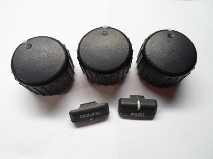 CARAVAN VOYAGER TOWN & COUNTRY CLIMATE CONTROL KNOB SET OEM! FREE SHIPPING!