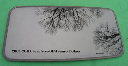 2005 - 2011 CHEVY AVEO AVEO5 OEM FACTORY SUNROOF GLASS NO ACCIDENT FREE SHIP