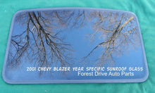 2001 CHEVY BLAZER YEAR SPECIFIC SUNROOF GLASS OEM NO ACCIDENT FREE SHIPPING