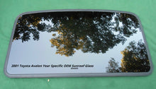 2001 TOYOTA AVALON YEAR SPECIFIC SUNROOF GLASS OEM FACTORY  NO ACCIDENT! - RarePartsFinder.Com