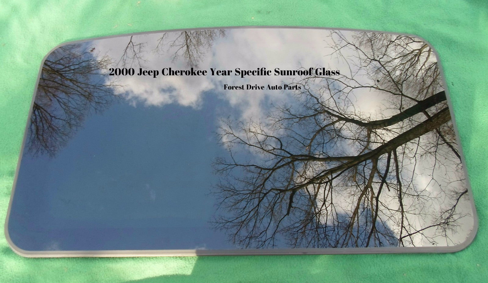 2000 JEEP CHEROKEE YEAR SPECIFIC OEM FACTORY SUNROOF GLASS