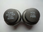 06 07 08 09 10 11 HONDA CIVIC STEREO RADIO TUNER SELECTOR KNOB SET OEM FREE SHIP - RarePartsFinder.Com