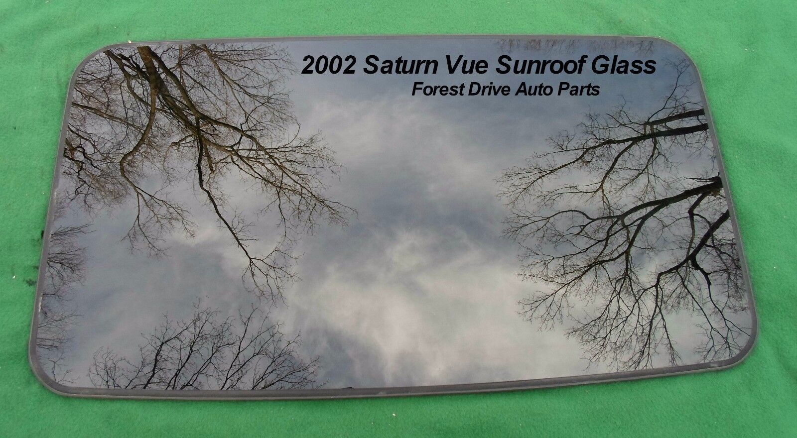 2002 SATURN VUE YEAR SPECIFIC SUNROOF GLASS OEM   NO ACCIDENT! FREE SHIPPING! - RarePartsFinder.Com