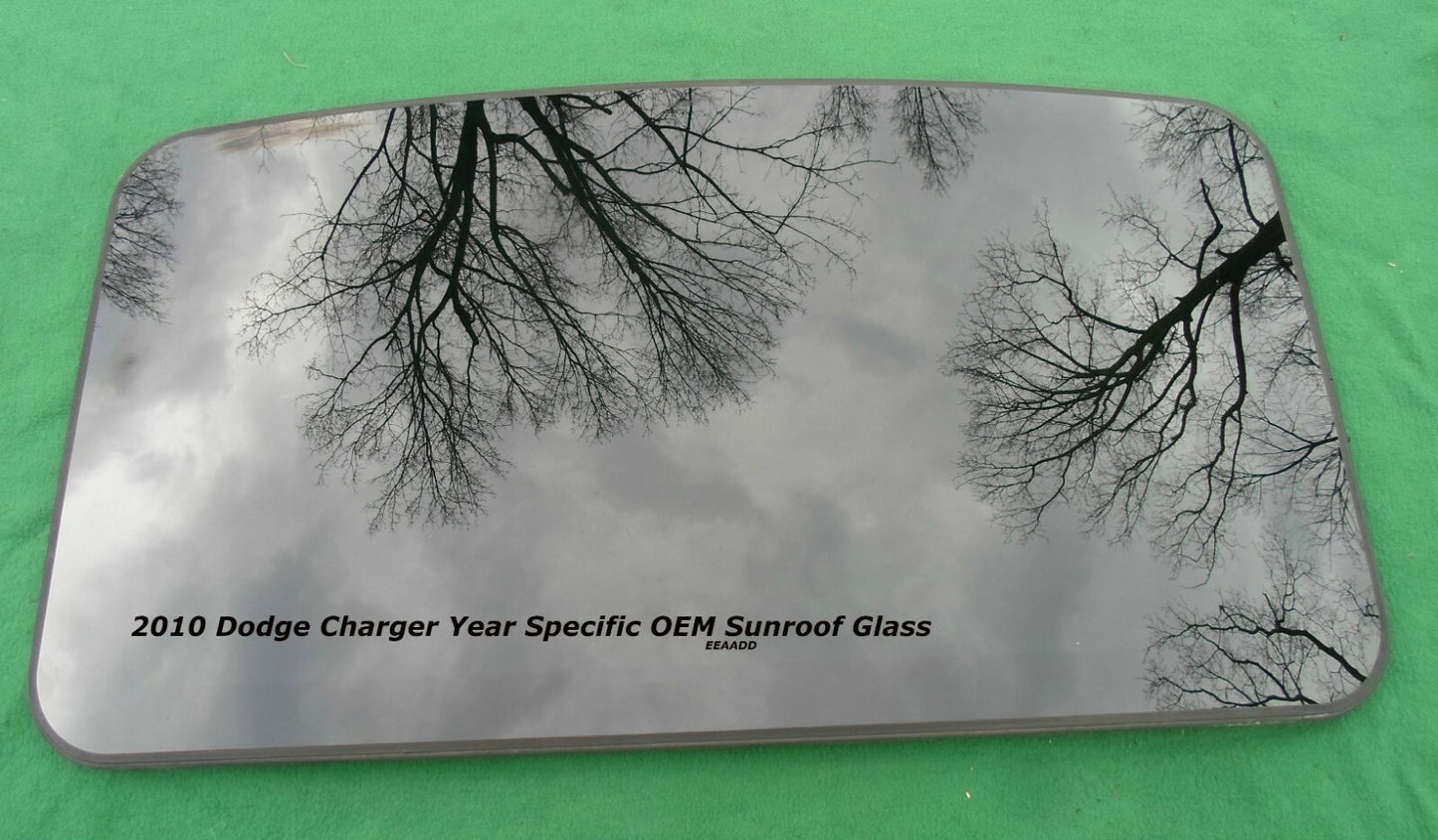 2010 DODGE CHARGER YEAR SPECIFIC OEM SUNROOF GLASS PANEL 5137553AC