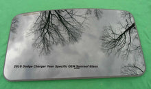 2010 DODGE CHARGER YEAR SPECIFIC OEM SUNROOF GLASS PANEL 5137553AC
