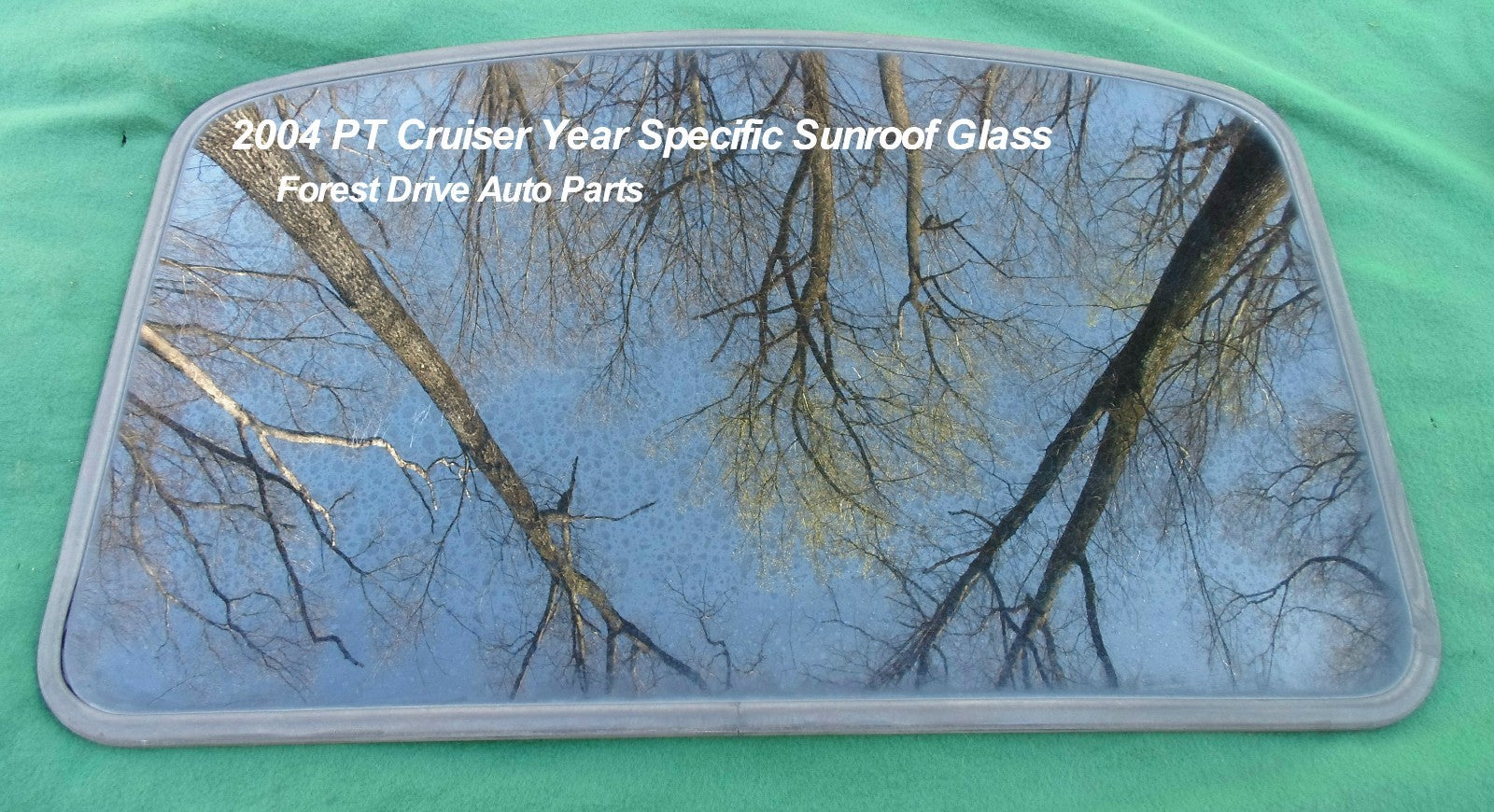 2004 CHRYSLER PT CRUISER YEAR SPECIFIC FACTORY OEM SUNROOF GLASS FREE SHIPPING! - RarePartsFinder.Com