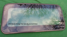 2002 MAZDA PROTEGE YEAR SPECIFIC OEM FACTORY SUNROOF GLASS PANEL FREE SHIPPING! - RarePartsFinder.Com