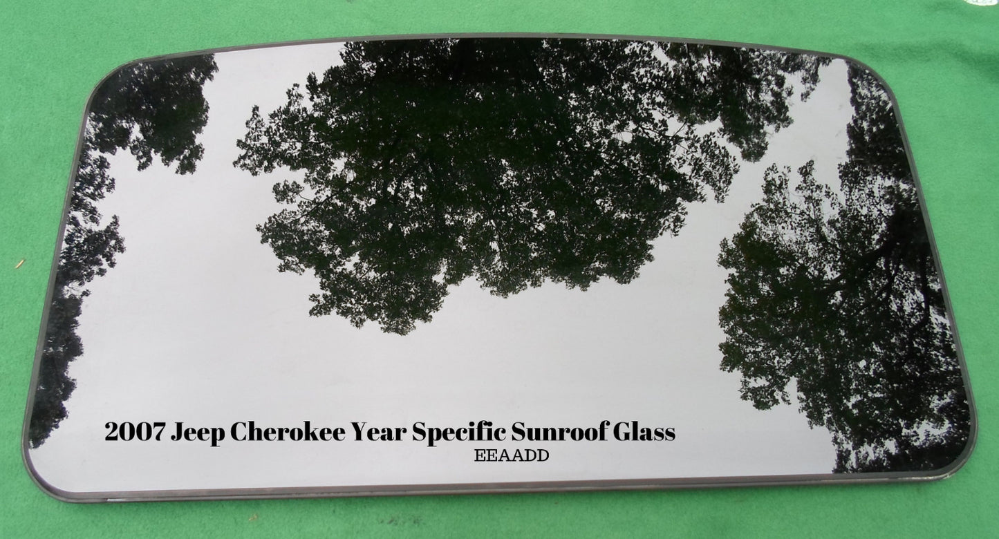 2007 JEEP CHEROKEE  YEAR SPECIFIC OEM FACTORY SUNROOF GLASS  FREE SHIPPING