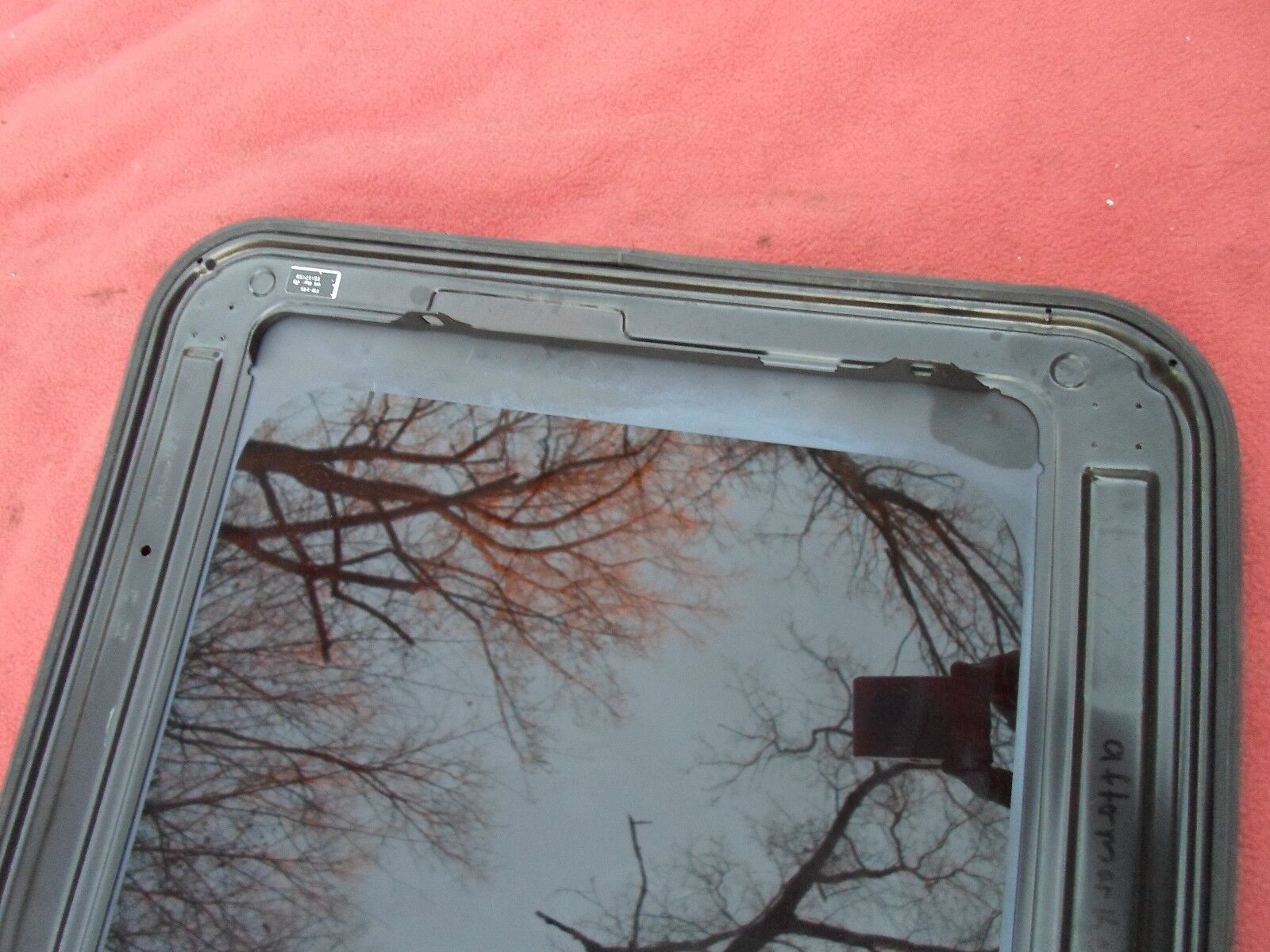 AFTERMARKET WEBASTO SOLAIRE MODEL 4300 SUNROOF GLASS PANEL - RarePartsFinder.Com