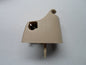 1996 - 2007 FORD TAURUS TAN DUAL SUN VISOR CLIP PASSENGER OEM FREE SHIPPING SV1 - RarePartsFinder.Com