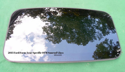 2013 YEAR SPECIFIC OEM FACTORY FORD FOCUS SUNROOF GLASS NO ACCIDENT FREE SHIP - RarePartsFinder.Com