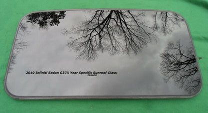 2010 INFINITI G37 G37X SEDAN YEAR SPECIFIC OEM FACTORY SUNROOF GLASS FREE SHIP