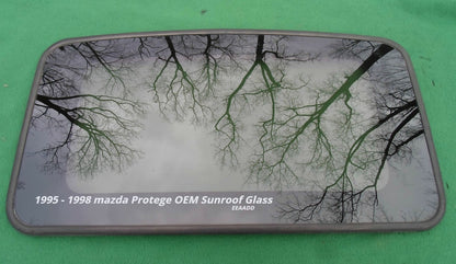 95 96 97 98 MAZDA PROTEGE OEM SUNROOF GLASS PANEL NO ACCIDENT FREE SHIPPING!