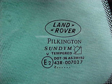 2003 2004 2005 LAND ROVER FREELANDER  Driver Quarter Glass 43R-007027 OEM