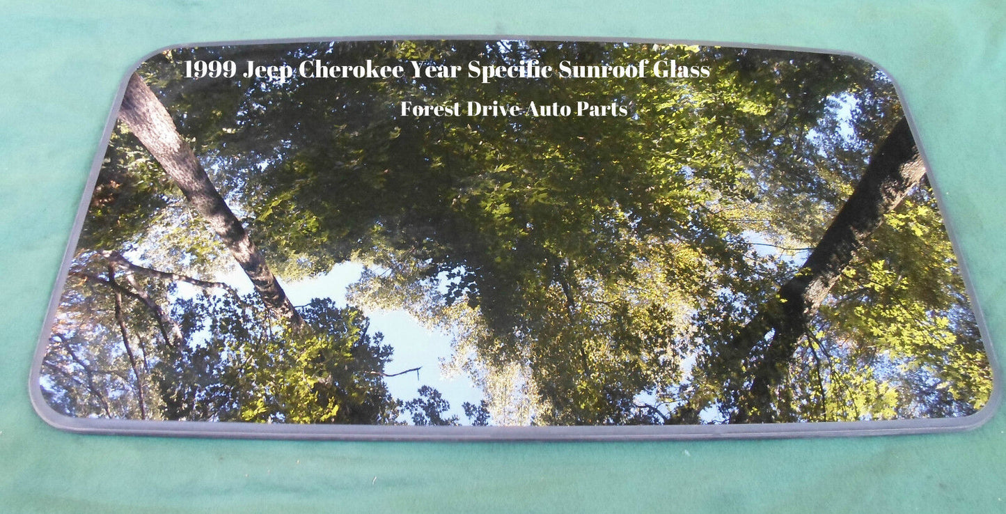 1999 JEEP CHEROKEE YEAR SPECIFIC OEM FACTORY SUNROOF GLASS   FREE SHIPPING