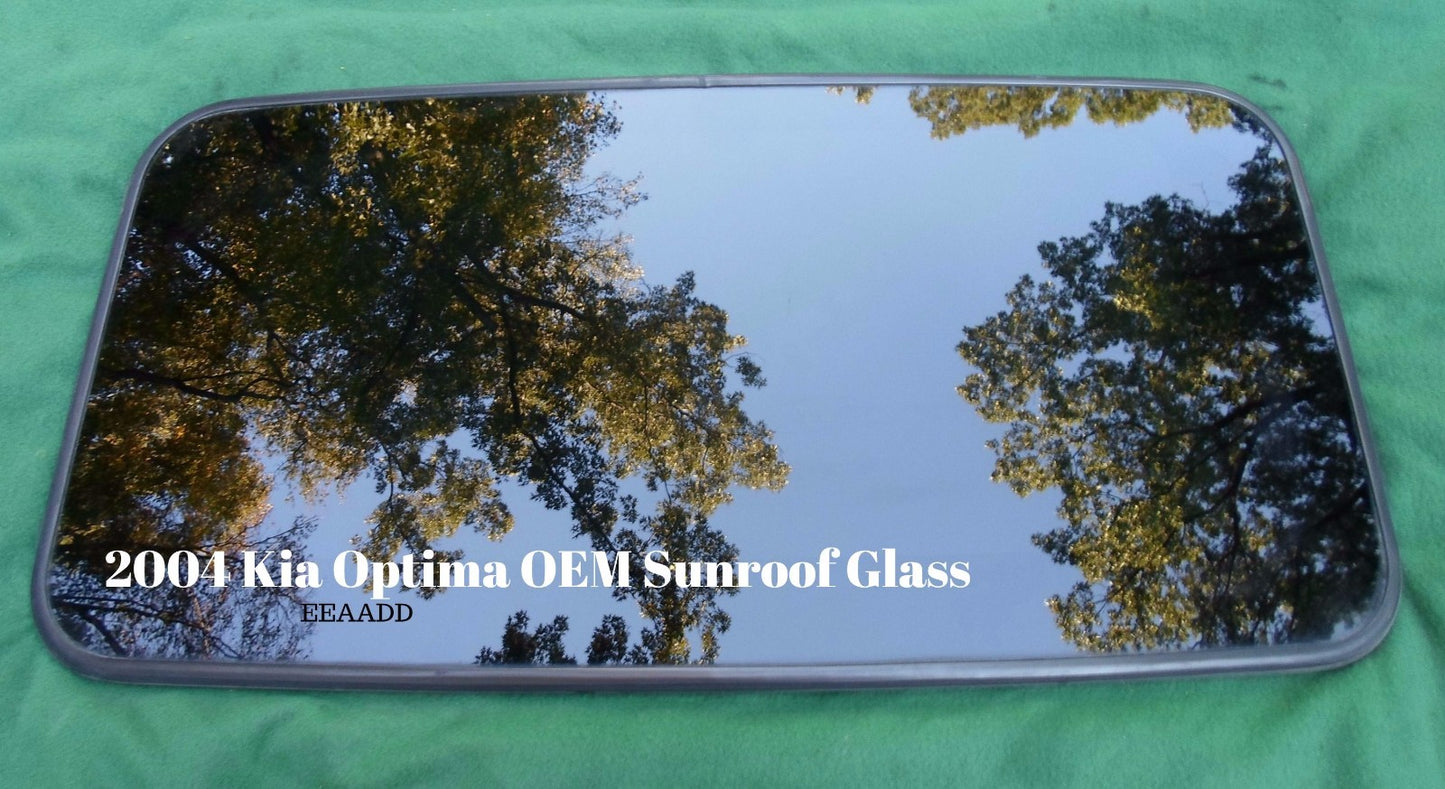 2004 KIA OPTIMA YEAR SPECIFIC SUNROOF GLASS PANEL NO ACCIDENT OEM FREE SHIPPING - RarePartsFinder.Com