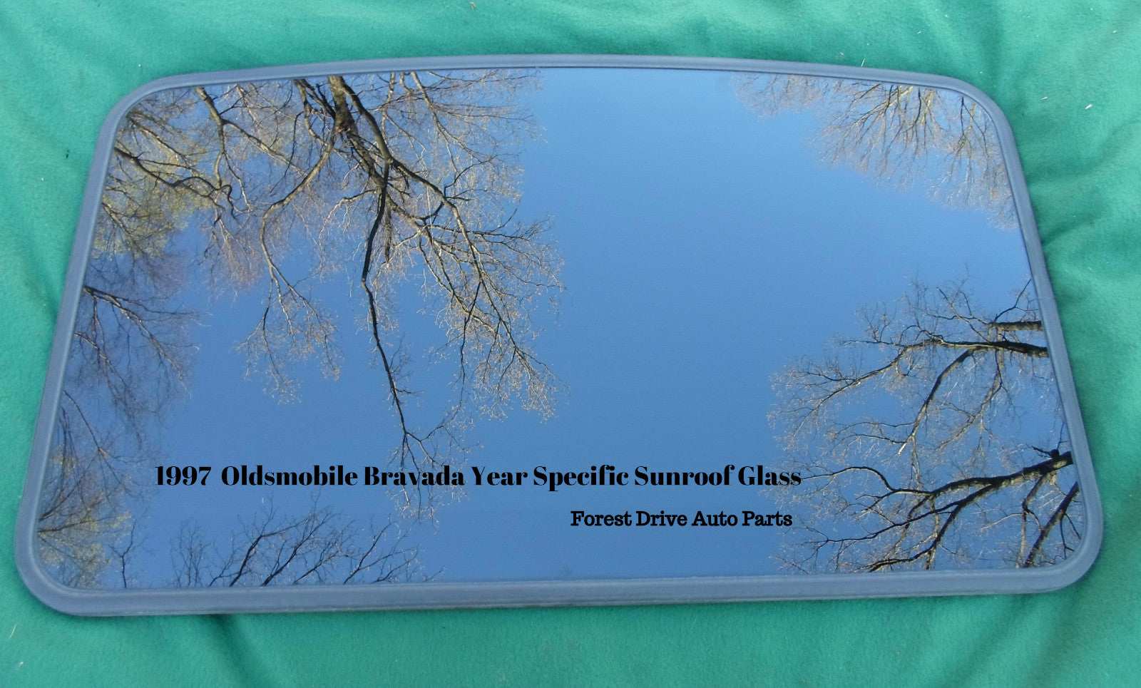 1997 OLDSMOBILE BRAVADA YEAR SPECIFIC SUNROOF GLASS PANEL  OEM FREE SHIPPING!