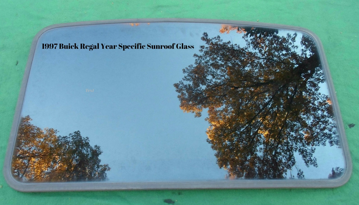 1997 BUICK REGAL YEAR SPECIFIC SUNROOF GLASS  NO ACCIDENT OEM FREE SHIPPING!