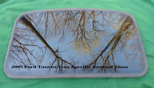 2005 FORD TAURUS YEAR SPECIFIC SUNROOF GLASS OEM   NICE SEAL  FREE SHIPPING!