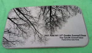 2001 AUDI A4 1.8T QUATTRO YEAR SPECIFIC SUNROOF GLASS   OEM FREE SHIPPING!